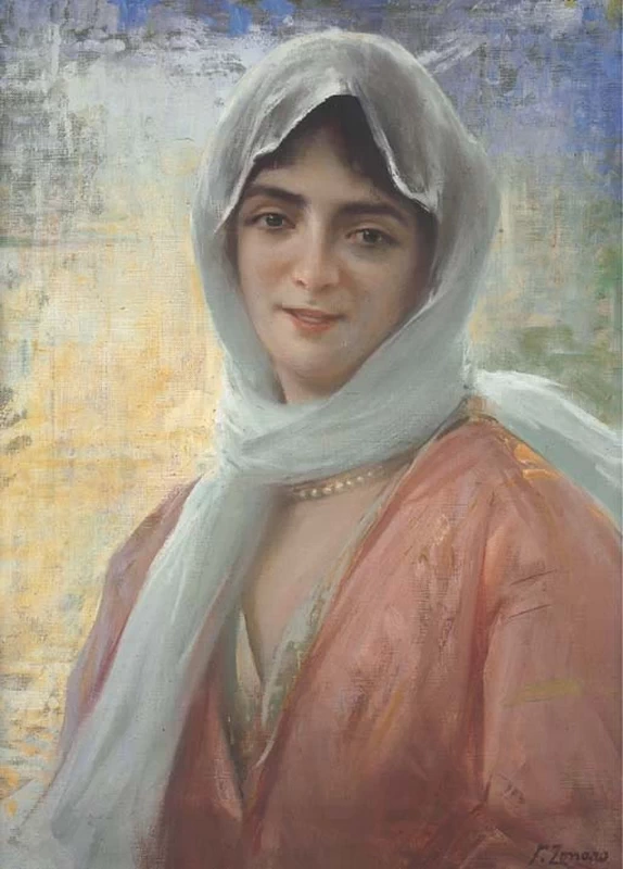 Ritratto di una dama turca q